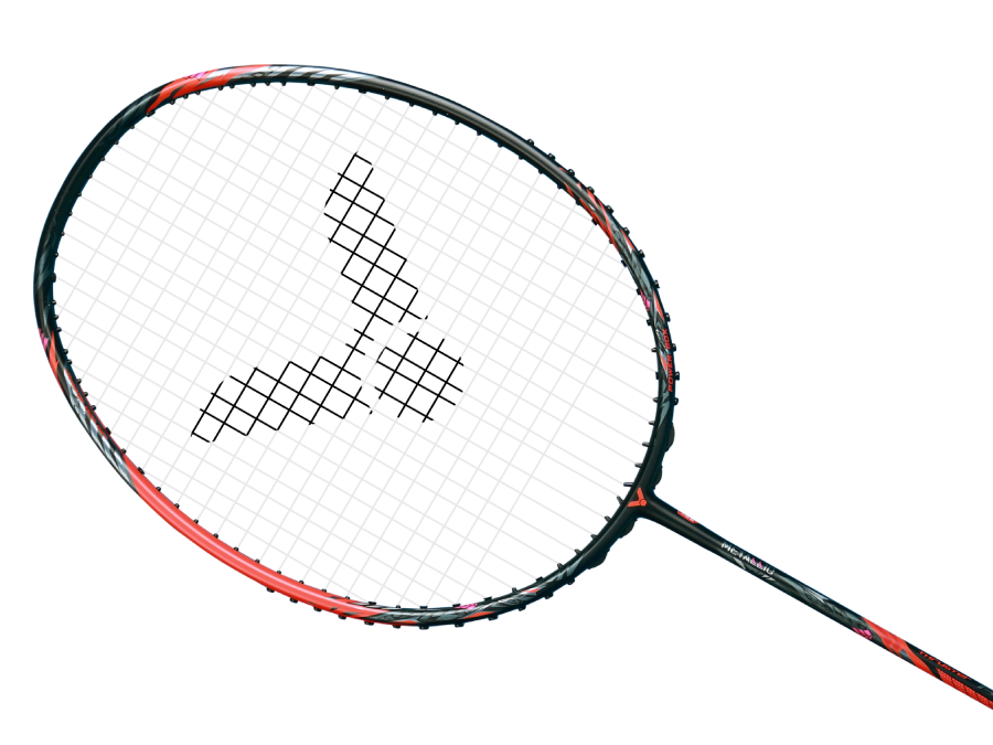 THRUSTER RYUGA LLIC（4UG5） Victor Thruster Ryuga Badminton Racket (Flame Red)