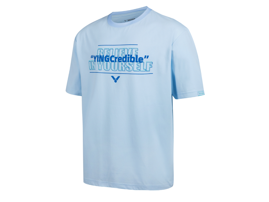 ミュージシャン lil soft tennis emblem T-shirt (Blue) L ミュージシャン lil soft tennis emblem T-shirt (Blue) L