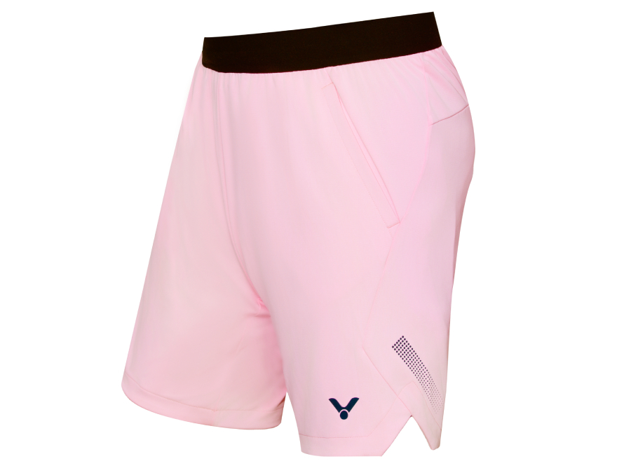 VICTOR バドミントンパンツ L ピンク　アントンセンモデル VICTOR Capsule Collection Tournament Apparel - Knitted Shorts